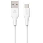 eSTUFF USB-C til USB-A leiðningur 1m