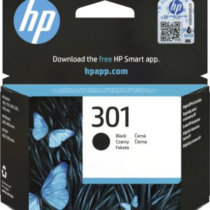 HP 301 Black Blekk - Image 1