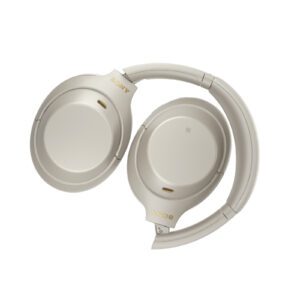 Sony WH-1000XM4 - Hovedtelefoner med mik. - fuld størrelse - Bluetooth - trådløs, kablet - NFC - akt - Image 5