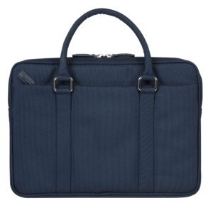dbramante1928 Stelvio Slim Laptop Bag PURE - Bæretaske til notebook - 14" - blå, sølvfinish-hardware - Image 3