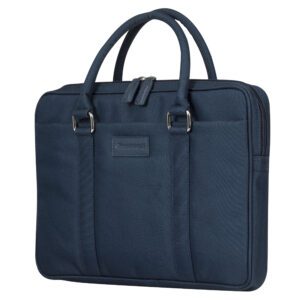 dbramante1928 Stelvio Slim Laptop Bag PURE - Bæretaske til notebook - 14" - blå, sølvfinish-hardware - Image 5