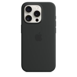 Apple iPhone 15 Pro Silicone Case Black - Image 3
