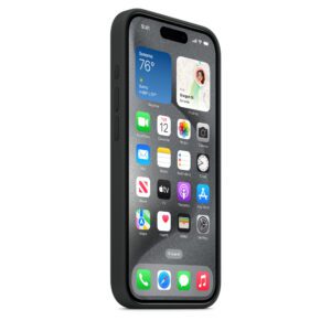 Apple iPhone 15 Pro Silicone Case Black - Image 6