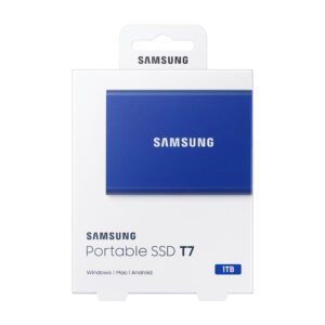 Samsung T7 MU-PC1T0H - SSD - krypteret - 1 TB - ekstern (bærbar) - USB 3.2 Gen 2 (USB-C stikforbinde - Image 8